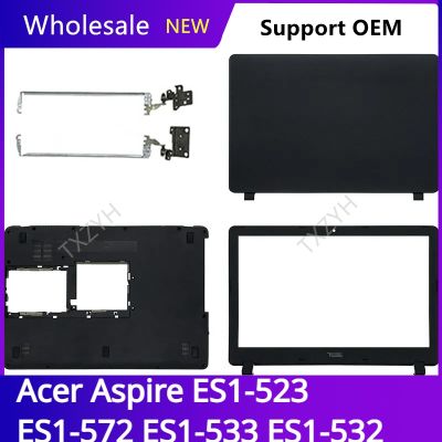 New For Acer Aspire ES1-523 ES1-572 ES1-533 ES1-532 Laptop LCD back cover Front Bezel Hinges Palmrest Bottom Case A B C D Shell