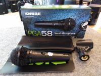 ไมค์โครโฟน ไมค์โครโฟนสาย SHURE รุ่น PGA58 มีสวิทซ์ ปิด-เปิด ของแท้100% มีหน้าร้านรับประกันสินค้า สินค้ามีพร้อมส่ง