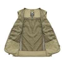 JPDUN jeep shield mens vest vest summer leisure outdoor light photography more fishing mesh bag waistcoat