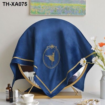 Dresser mirror dustproof shade cloth the Europe type dust towel covered contracted joker
