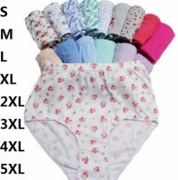 Plus size SMLXLXXL3XL4XL5XL Womens Panties Underwear Comfort Knickers Intimates Underpants Lingerie Knickers 5pieces/lot