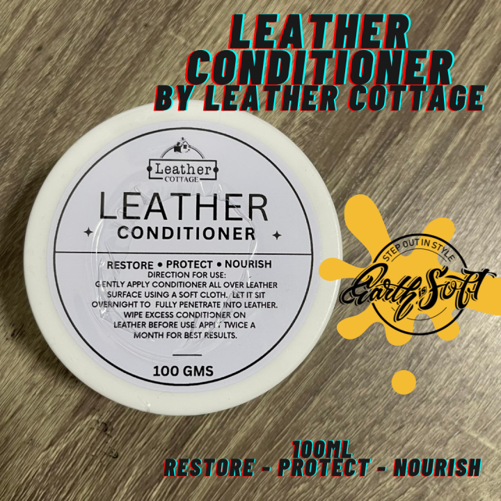 TLC LEATHER CONDITIONER - BY THE LEATHER COTTAGE - LEATEHR CARE - EARTH ...