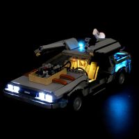 LED Light Kit For LEGO 10300 Back To Future Time Machine Building Blocks Bricks Toy（Only LED Light，Without Car Blocks Model） Building Sets