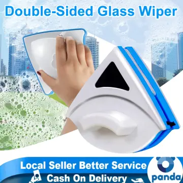 Alloet 3-in-1 Glass Wiper Double-sided Window Cleaner Brush Home