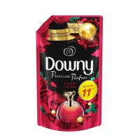 Downy ดาวน์นี่ Premium Parfum น้ำยาปรับผ้านุ่ม สูตรเข้มข้นพิเศษ แบบเติม 1.25 ลิตร - แพชชั่น (red)