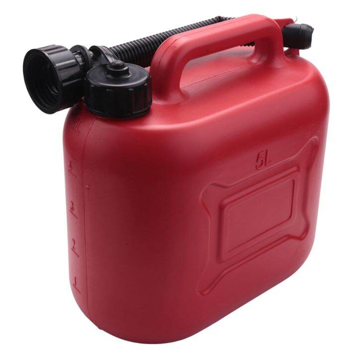 5L Car Fuel Tank Can Spare Plastic Petrol Gas Container AntiStatic