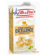 Kem sữa chế biến Cooking Cream Elle&Vire - Hộp 1L