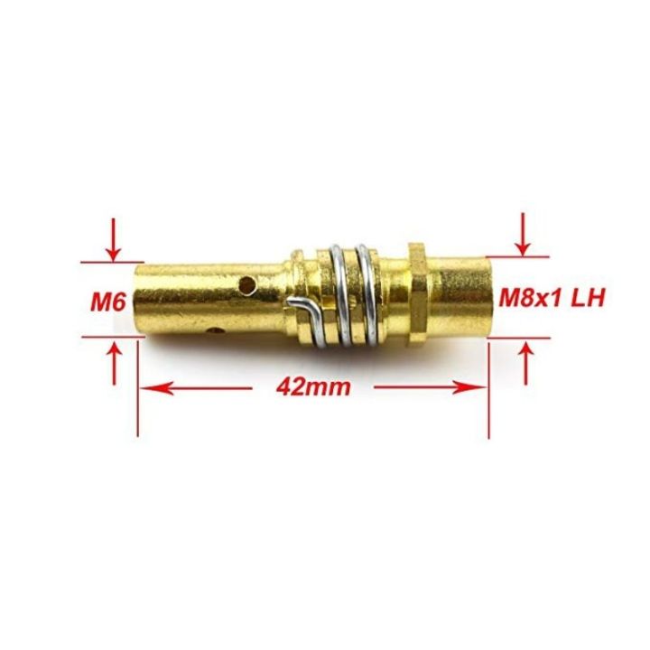 ที่ยึดปลายหัวฉีด15ak-5-10ชิ้นเหมาะสำหรับเครื่องเชื่อมโลหะ-mig-อุปกรณ์ช่างเชื่อม15ak