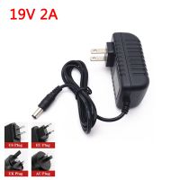 38W 19V 2A AC 100V-240V Converter Adapter DC 19 Volt Vdc ​2000mA 19V2A Power Supply Adaptor EU US UK AU Plug 5.5mm X 2.1-2.5m