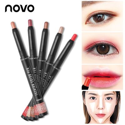 Novo Fashion Color Pen Lip Or Eyeshadow No.5165 อายแชโดว์ แบบแท่ง และลิปสติกแบบแท่ง