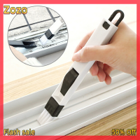 Zozo ✨Ready Stock✨ 【Jettingbuy】 2 In 1 Polished Window Track Cleaning Brush Keyboard Nook Cranny Dust Shovel