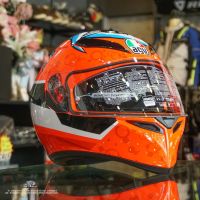 หมวกกันน็อคเต็มใบทรงสปอร์ต AGV รุ่น K-3 SV ลาย Attack