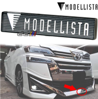 เพจโลโก้ ติดตรงลิ้น แต่งหน้ากันชนรถยนต์ โตโยต้าTOYOTA MODELLISTA EMBLEM LOGO alphard vellfire passo camry estima harrier