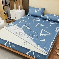 【LZ】 Waterproof Mattress Cover with Zipper Removable Six-Sided Bed Cover All Inclusive Customized Fitted Sheet Mattress Protector Pad