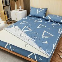 【LZ】hoqlv3 Waterproof Mattress Cover with Zipper Removable Six-Sided Bed Cover All Inclusive Customized Fitted Sheet Mattress Protector Pad