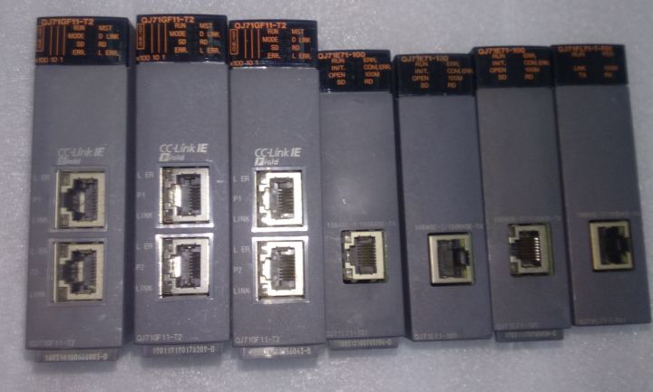 melsec-q-series-ethernet-unit-cc-link-unit-ie-field-unit-qj71gf11-t2-qj71e71-100-qj71mt91-qj71lp21-25-qd81dl96-qj71mes96n-สภาพ-98