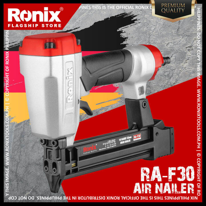 New! 🇩🇪 Ronix RAF30 Premium Quality Brad Nailer, 60 100 psi, 18