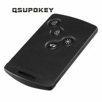 QSUPOKEY รถสมาร์ทคีย์4คีย์ Keyless รีโมทคอนล Key 433Mhz 7952ชิปสำหรับ Renault Megane III Key