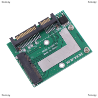 Snoopy MSATA SSD ถึง2.5 SATA 6.0gps ADAPTER Converter การ์ดโมดูลบอร์ด Mini PCIE SSD