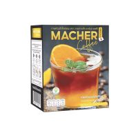 กาแฟดำน้ำส้ม มาเชอร์ Macher Black Orange Coffee ขนาด 10ซอง