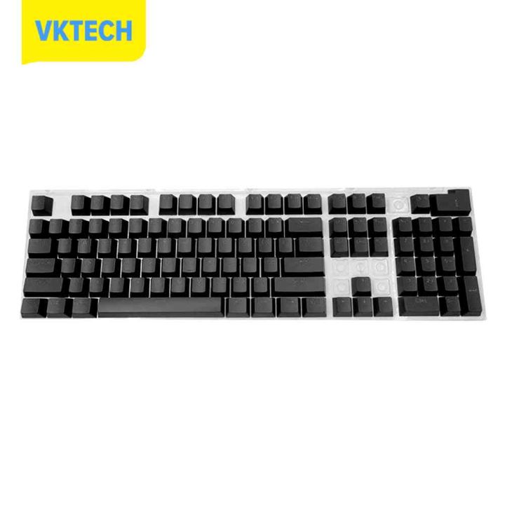 vktech-104ชิ้นคอมพิวเตอร์พีซีแล็ปทอปคีย์แคปแป้นพิมพ์ช่างอเนกประสงค์ฝาปิดกุญแจ-bakclit