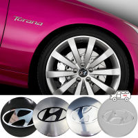 4pcs/set 56mm  Car Emblem Hub Wheels Center Cap Covers Sticker Auto Wheel Cover Labeling Decal for Hyundai Accent Sonata Kicks Reina Tucson Elantra SantaFe IX35 are