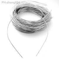 10pcs 1.2/1.5mm Stainless Steel Wire Rims Headband Base For Beading Headwear Diy Bride Pearl Hair Jewelry Making Accessories