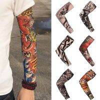 Limited Time Discounts 1Pc Arm Unisex Quick Dry UV Protection Outdoor Temporary Fake Running Arm Sleeve Skin Protective Nylon Tattoo Sleeves Stockings