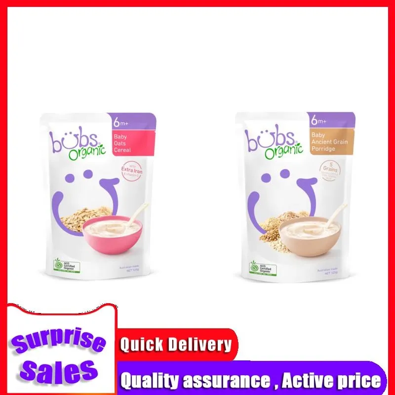 Bubs organic best sale oats cereal