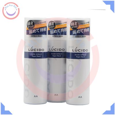 ลูซิโด แฮร์ สเปรย์​ ซุปเปอร์ ฮาร์ด 180 กรัม (Lucido Hair Spray Super Hard 180 g.)