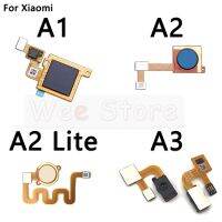 ปุ่มย้อนกลับ Touch ID Scanner ลายนิ้วมือ เซนเซอร์ Flex Cable สําหรับ Xiaomi Mi A1 A2 A3 Lite Pro Plus อะไหล่โทรศัพท์