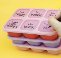 Marcus &amp; Marcus Food Cube Tray ถาดซิลิโคนแช่อาหารบด