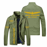 New Honda GOLDWING Print Men Jackets Woman Casual Windbreaker Bomber Jacket Hip-Hop Fashion Motorcycle Jacket Men Coats