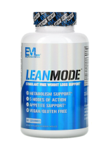 EVLution Nutrition,LeanMode,Lean Mode,Stimulant-Free Fat Burner Supplement 150 capsules