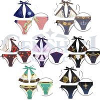 ∈ Sexy Genshin Impact Cosplay Costume Swimwear Bikini Summer Clothes