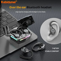 Kebidumei S900 TWS Bluetooth 5.3การลดเสียงรบกวนของชุดหูฟังเล่นเกมหูฟังไร้สายพร้อมไมโครโฟนหูฟังเล่นกีฬาหูเกี่ยว