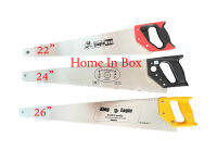 เลื่อยลันดาขนาดต่างๆ 22"-24"-26" WOOD HAND SAW เลื่อยไม้ ผลิตจากเหล็กกล้าคาร์บอนสตีลคุณภาพดี เชิญเลือกขนาดด้านใน