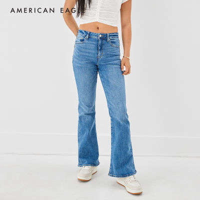 American Eagle Ne(x)t Level Super High-Waisted Flare Jean กางเกง ยีนส์ ผู้หญิง แฟลร์ เอวสูง (WFB 043-4170-471)