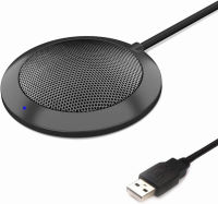 Conference USB Microphone, Computer Desktop Mic, TKGOU Plug &amp; Play Omnidirectional Condenser PC Laptop Microphones for VoIP Calls,Skype,Meeting,Recording,Chatting(Windows/Mac OS X)