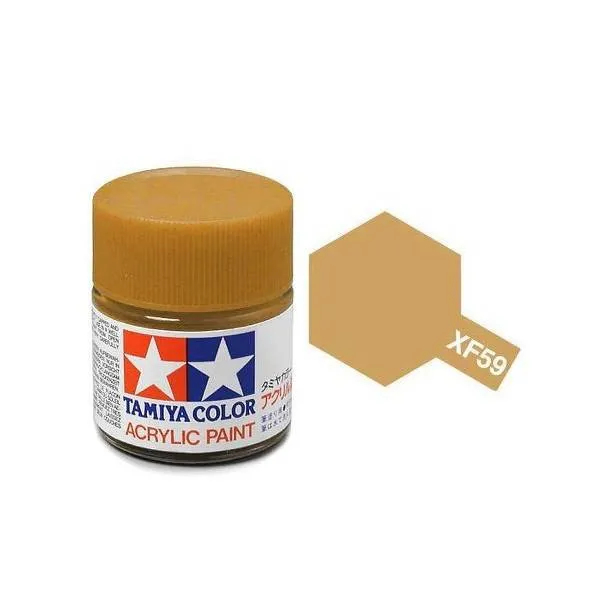 สีทามิย่าสูตรน้ำ-tamiya-acrylic-xf59-desert-yellow-10ml