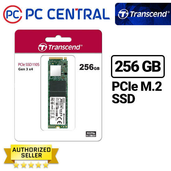 Transcend 256GB / 1TB MTE 110S / 220S M.2 2280 NVMe SSD PCIe 3x4 Gen ...