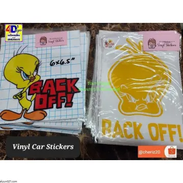 Tweety Bird Cartoon Sticker Decal laptop wall car phone Looney Tunes