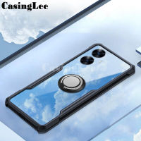 Casinglee เคสสำหรับ Realme C55แข็งใสมีห่วงแม่เหล็กยึดโทรศัพท์รถโปร่งใสกันกระแทกเคสโทรศัพท์แรงม้าฝาครอบเคสมือถือ Realme C55