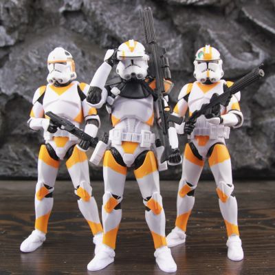 ZZOOI Star Wars 212th ARC ARF Trooper Commander Specialist Waxer Boil Phase 2 II Trooper 6" Action Figure Battalion Clone Toys Doll