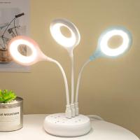 Mini Book Light Foldable LED Table Desk Book Reading Lamp For Home Room Computer Notebook Laptop Night Lights Eye Protections