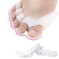 ❦﹍ 2Pcs Thumb Valgus Protector Silicone Gel foot fingers Care Feet Massage