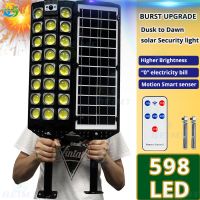 15000LM Solar Street Light Motion Sensor LED Solar Flood Lights Dusk to Dawn Outdoor IP66 Waterproof LED Security Lamp For Yard Bulbs  LEDs HIDs