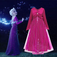 Snow White Frozen กระโปรงเด็กการค้าต่างประเทศเสื้อผ้าเด็กชุดเด็กผู้หญิง girl dress ชุดเดรสคริสต์มาส