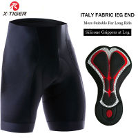 X-TIGER Pro Race Cycling Shorts With 5cm Italy Grippers Lightweight Short Pant High-Density 5D GEL Pad For Long Time Ride