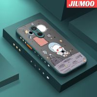 เคส JIUMOO สำหรับ Xiaomi Redmi Note 4 Note 4x Note 4 Pro เคสลายหมีแบบใหม่แผ่นหลังฝ้ากรอบซิลิโคนปลอกโปร่งใสกันกระแทกเคสมือถือรวมฝาครอบป้องกันเลนส์กล้องถ่ายรูปทั้งหมด